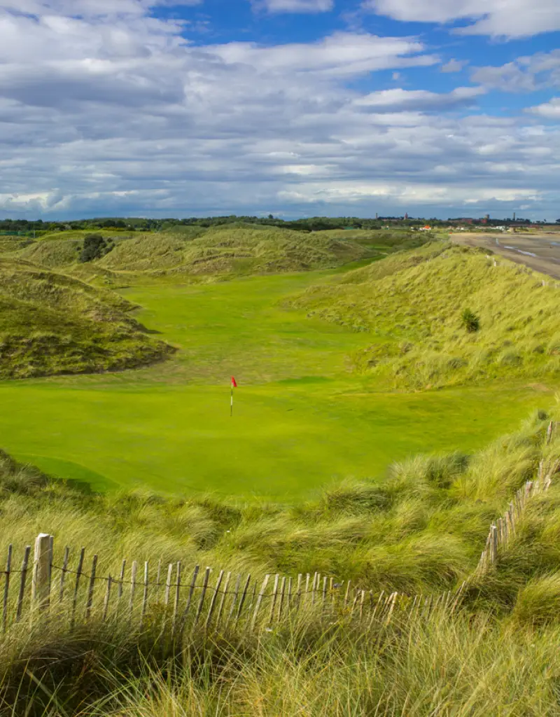 golf course view