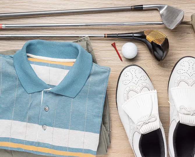 Dress code golf shoes