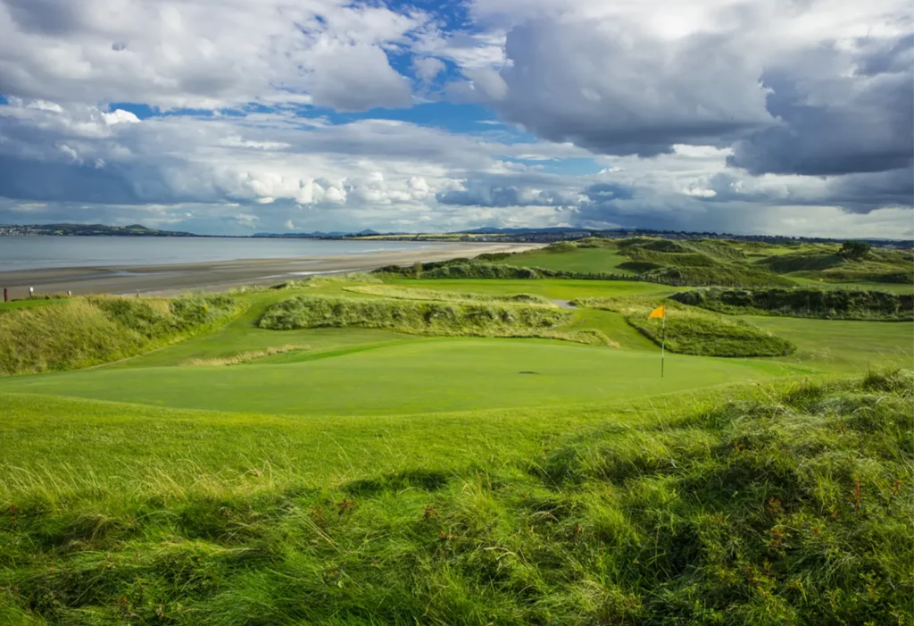 Golf Green on Seafront